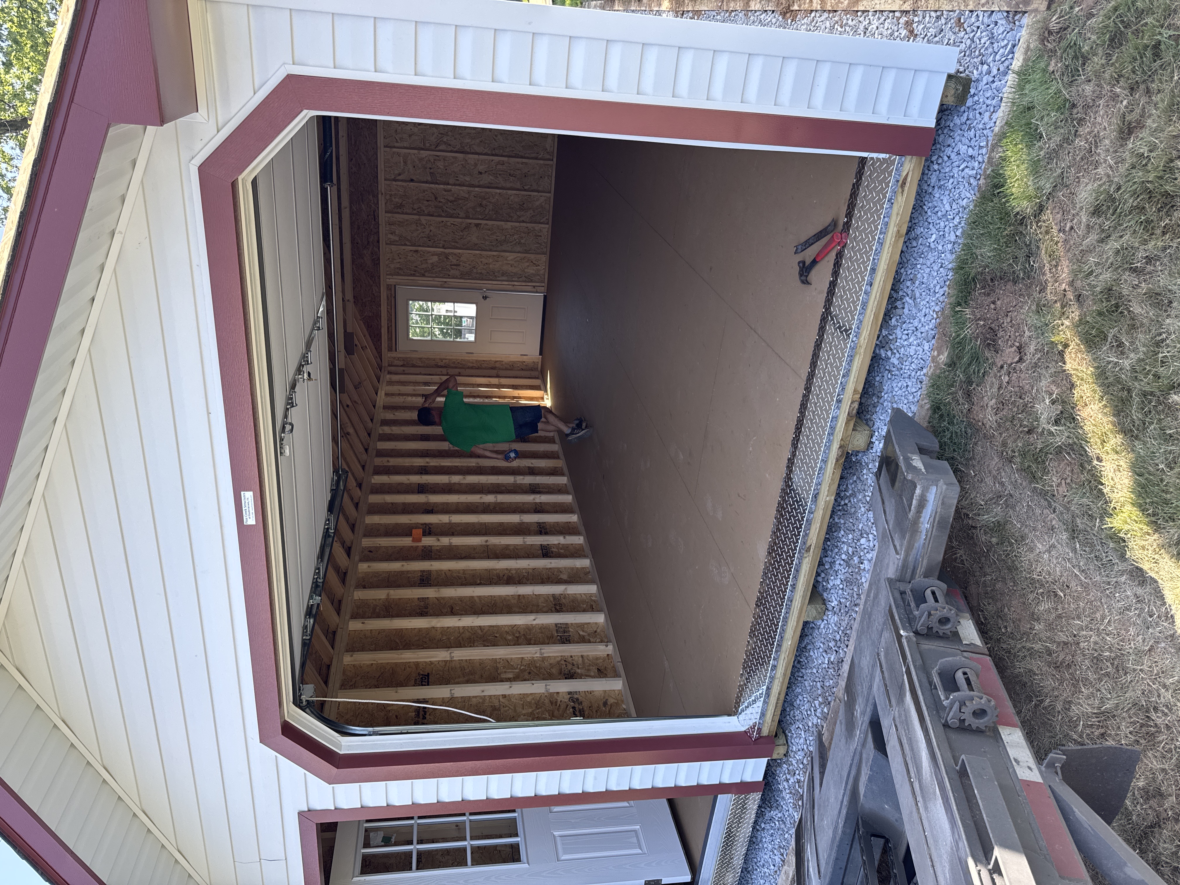 The barn